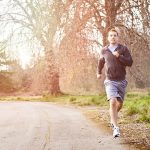 man jogging outside on- 5 tips when starting your weight loss journey